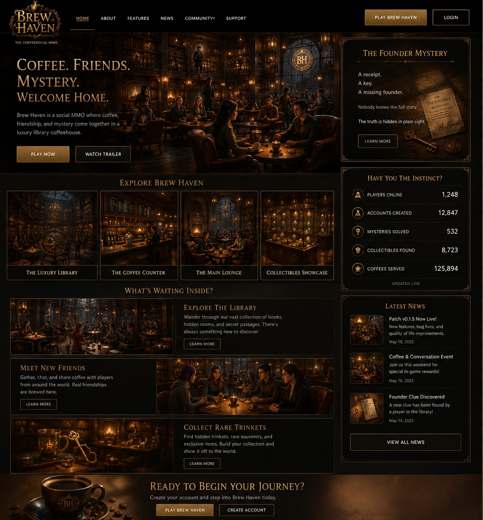 Brew Haven concept